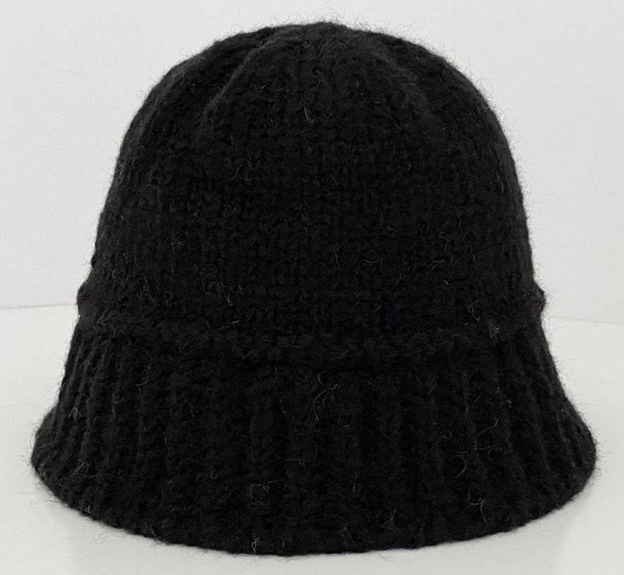 DOWN ALPACA Knit Bucket Hat