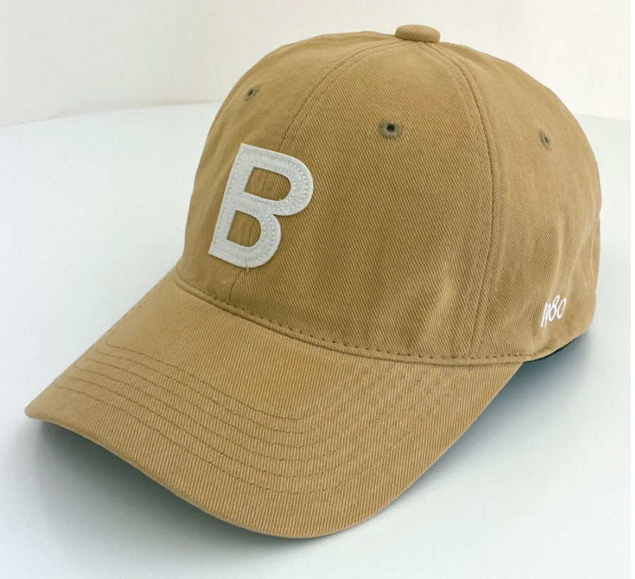 B LOGO Casual Ball Cap