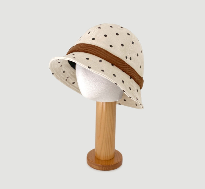 CORDUORY Dot Bucket Hat for Kids