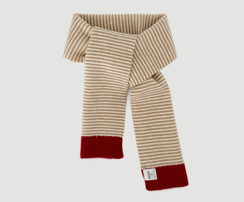 POINT STRIPE Muffler for kids