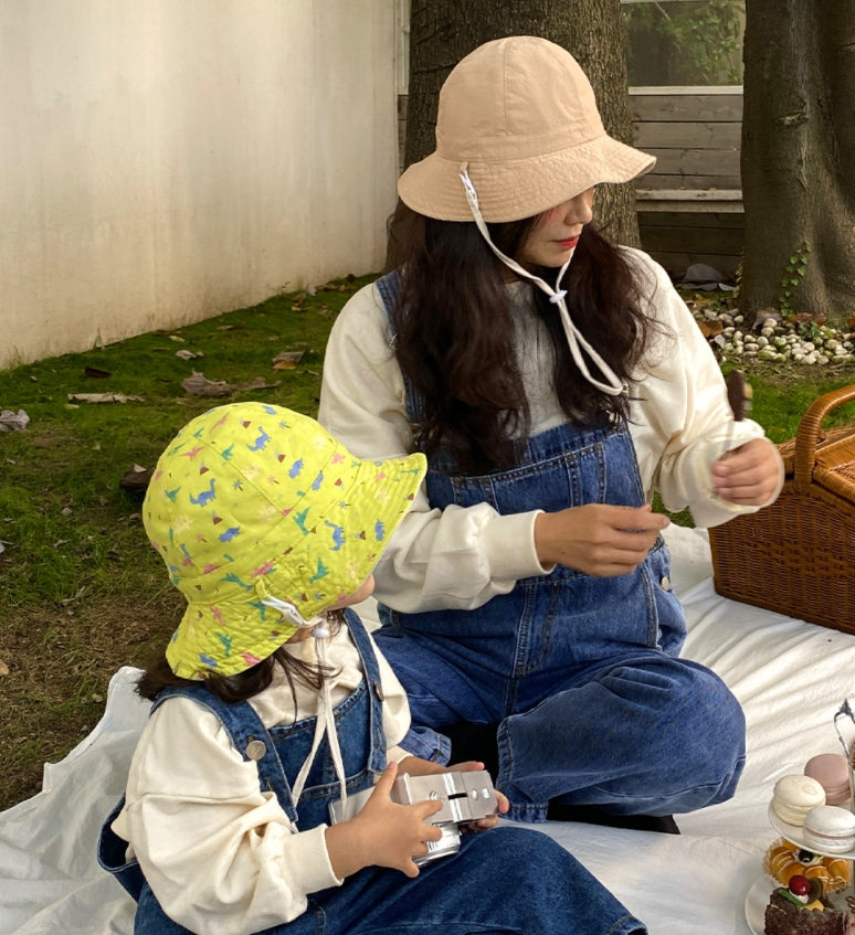 WASHING REVERSIBLE Strap Bucket Hat