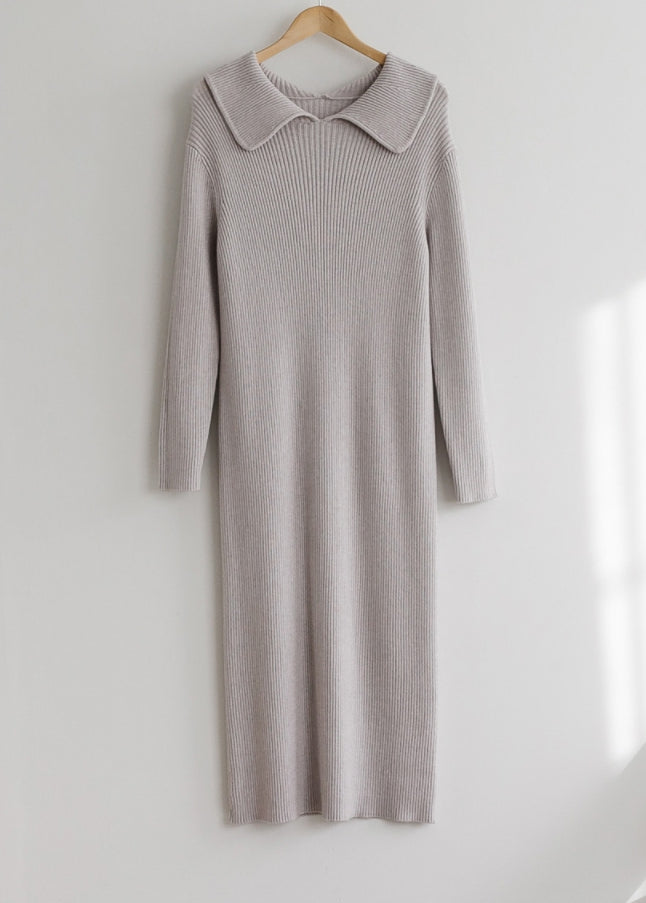 WIDEPLAT Knit Long Dress