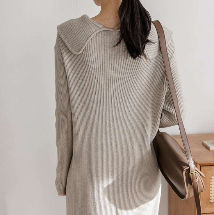 WIDEPLAT Knit Long Dress