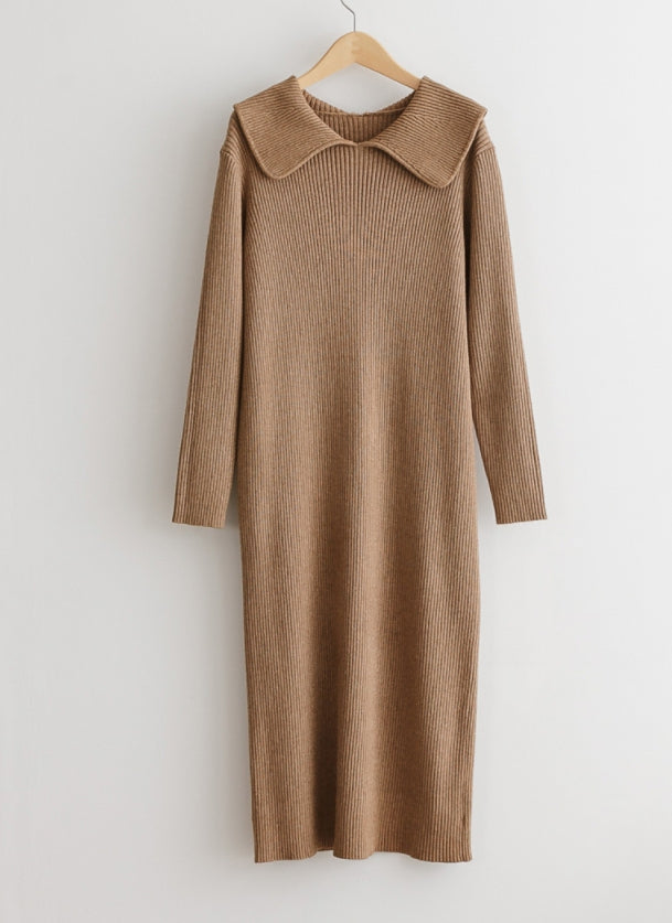 WIDEPLAT Knit Long Dress